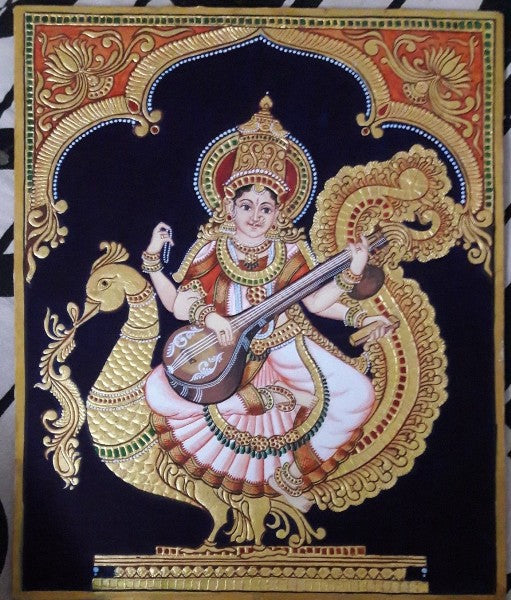 A Closer Look at the Divine Art of Saraswati