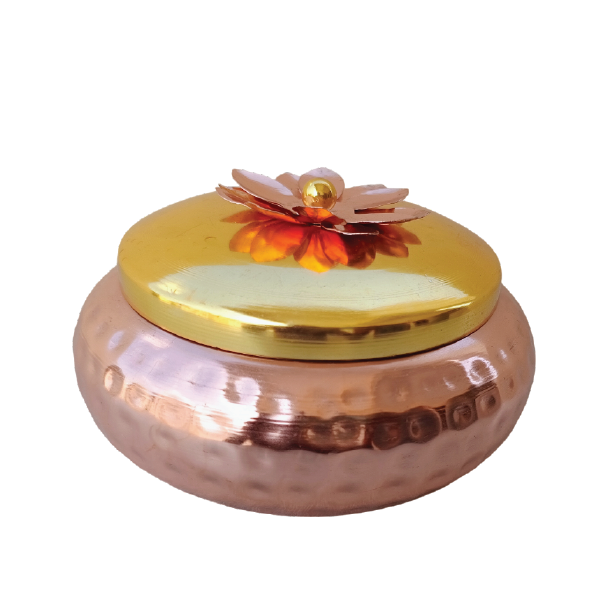 Elegant 6-Inch Copper Bowl