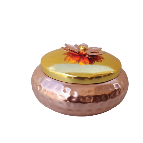 Elegant 4-Inch Copper Bowl