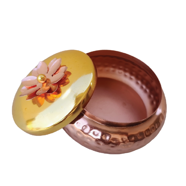 Elegant 4-Inch Copper Bowl