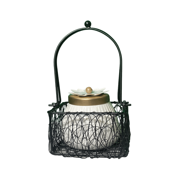 4-Inch Basket with 3-Inch Jar