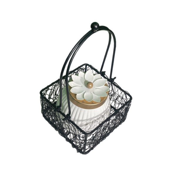 4-Inch Basket with 3-Inch Jar